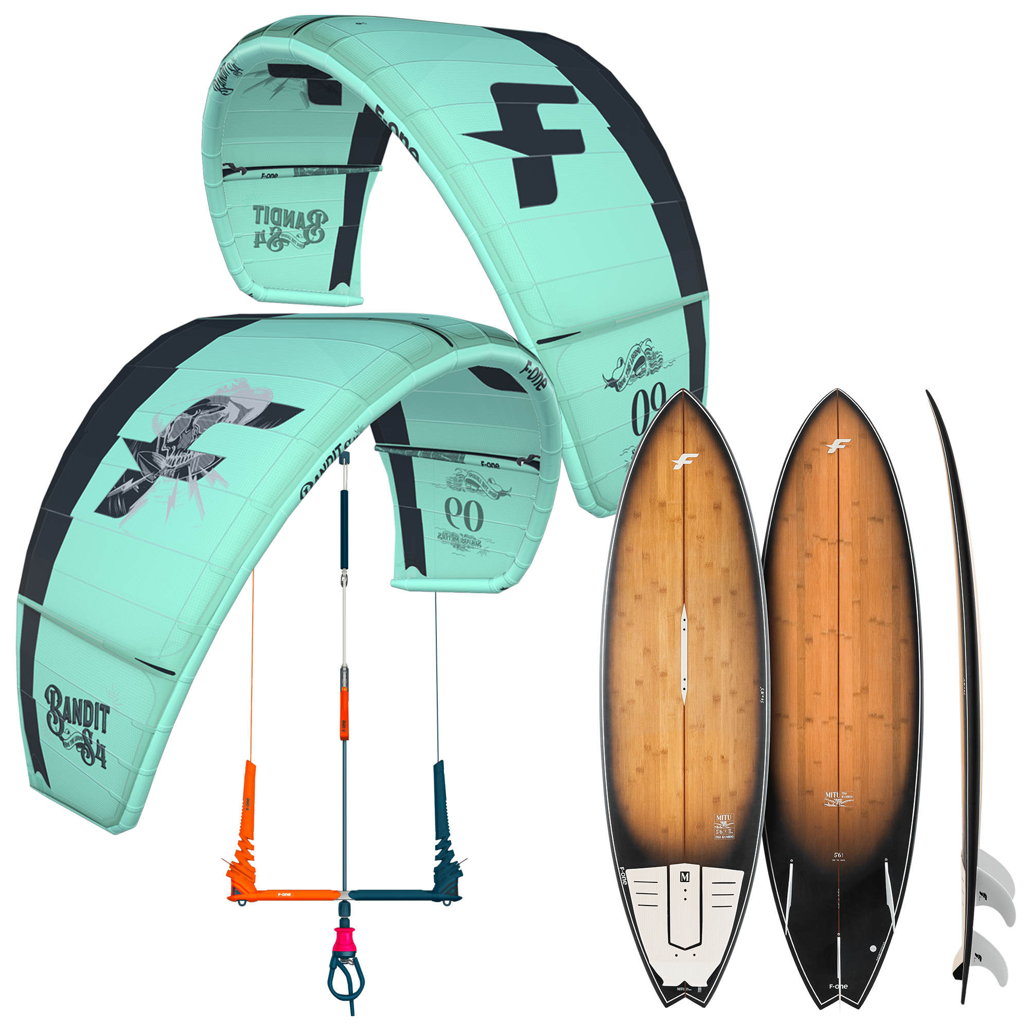 BANDIT S4 + MITU PRO BAMBOO + LINXBAR