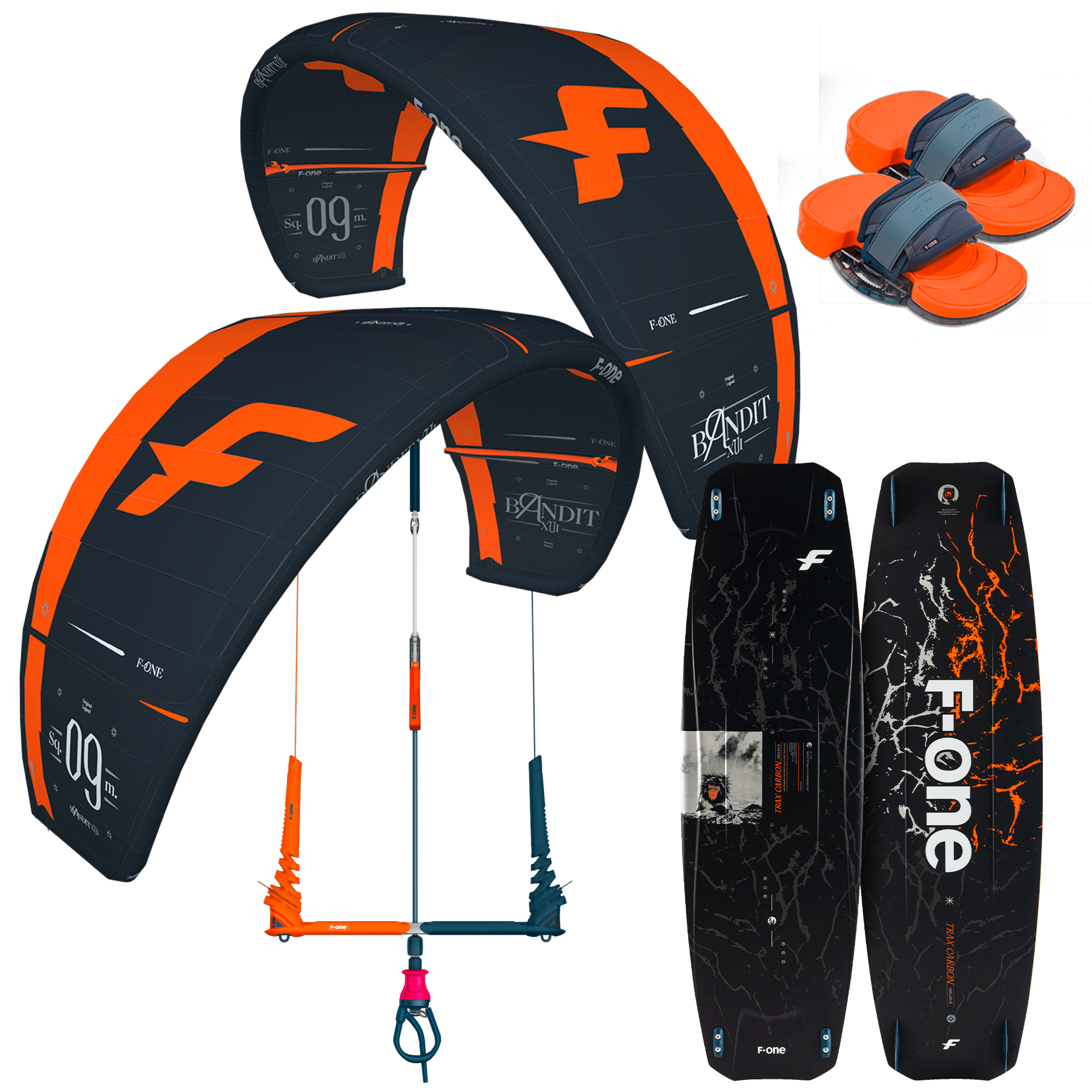BANDIT XVI + LINX SK99 + TRAX HRD CARBON + PLATINIUM3 BINDINGS